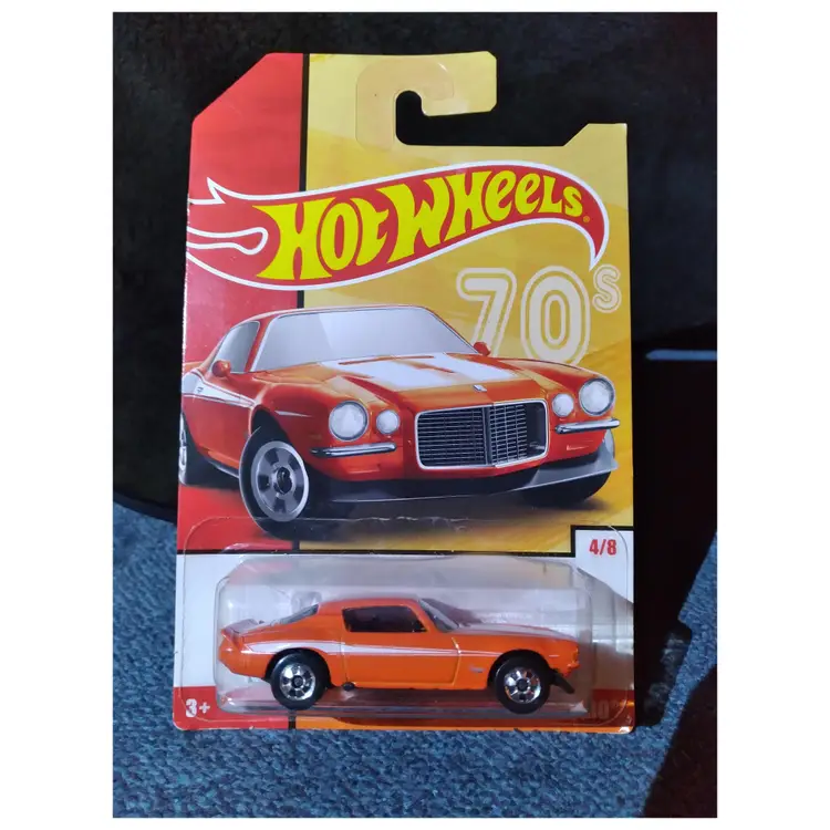 2017 Hot Wheels 70s Decade Series #4/8 Orange '70 Camaro 1:64