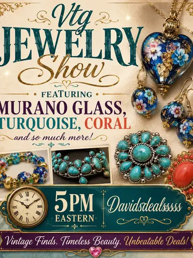amazing Jewelry Show With Murano And So Much More