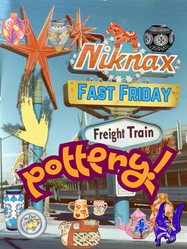 Pottery! Fast Friday Freight Train w/ ReloveGarage 