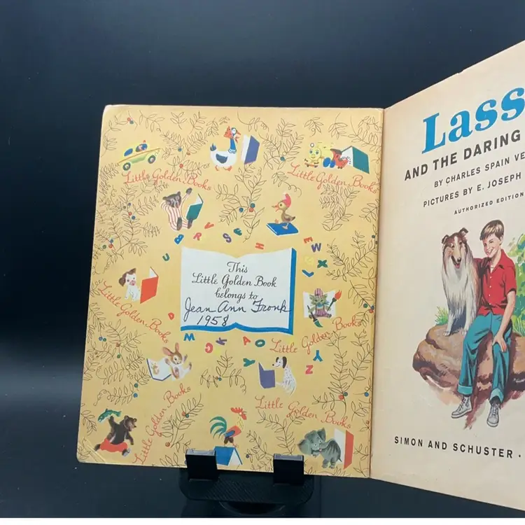 Little Golden Book Lassie Not Perfect