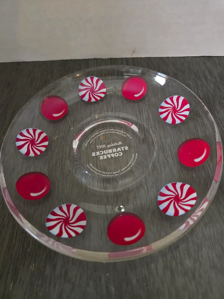 2007 Starbucks Christmas Tea Cup