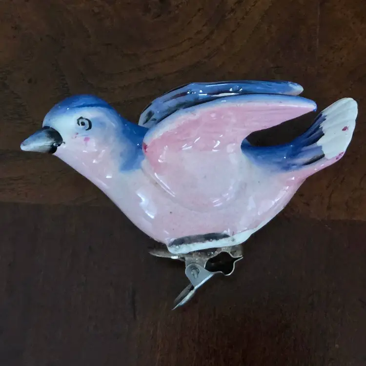 Vintage Clip-On Bird
