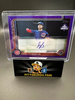 Ty Southisene 2025 Topps Pro Debut Purple Auto 87/299