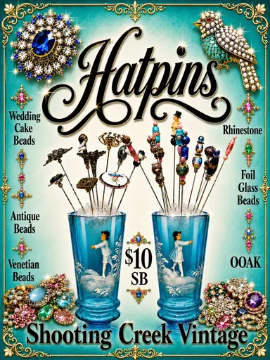 Hatpins Galore