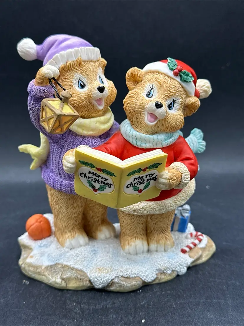 Second Nature Design Bear Seasons “Merry Beary Christmas” Figurine Exclusive