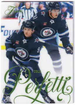 2025-26 Flair Forecheck #147 Cole Perfetti Winnipeg Jets Hockey Card
