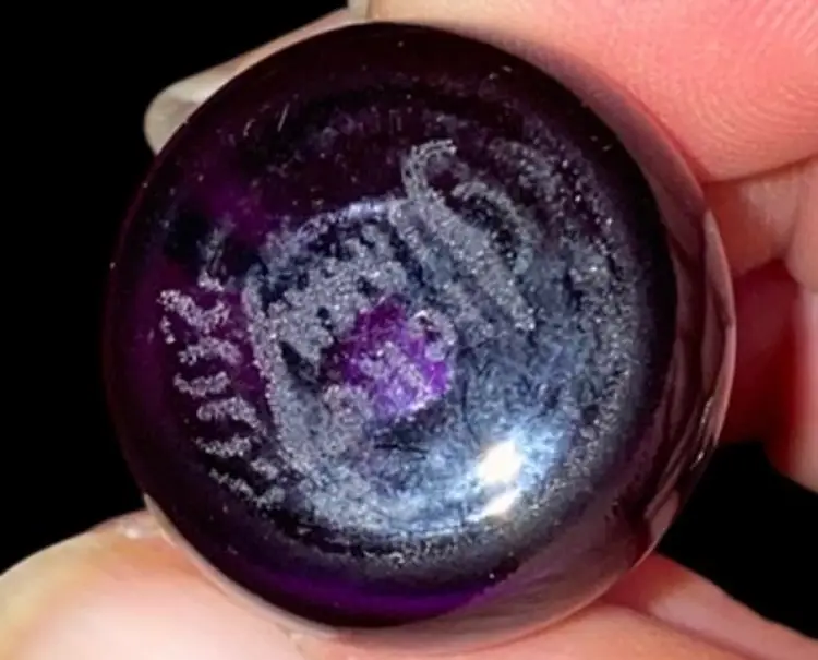 #06- Vintage Art Glass Various "Kiss"   Candy As Pictured