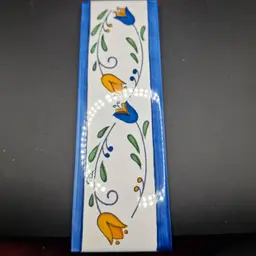 Cactus Stone &Tile Glazed Ceramic Set of 4 Doce Liner Campanula(C25) 2.5" X 8"