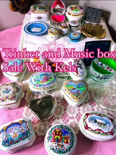 Trinket And Music Box Sale With Kels 