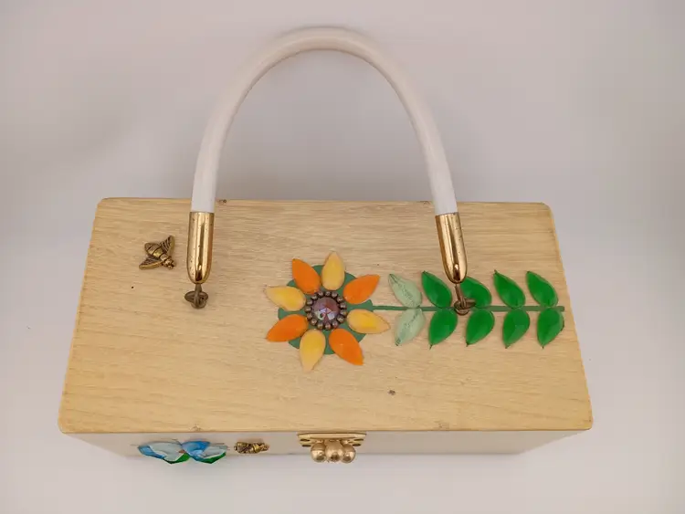 Enid Collins box purse, signed