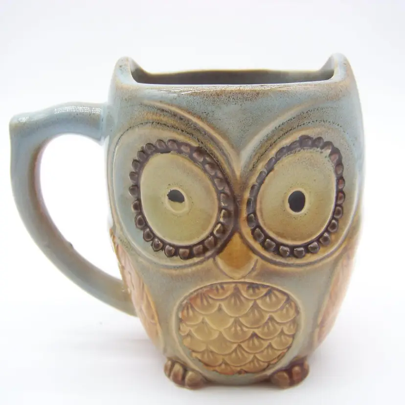 SQ Owl 3d Coffee Mug 12 oz