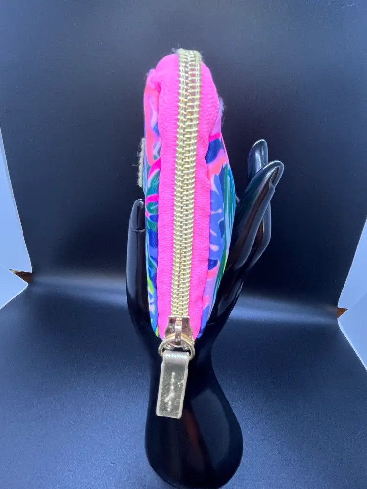 Lilly Pulitzer Vibrant Print Packable Zip Cosmetic/Toiletry Bag