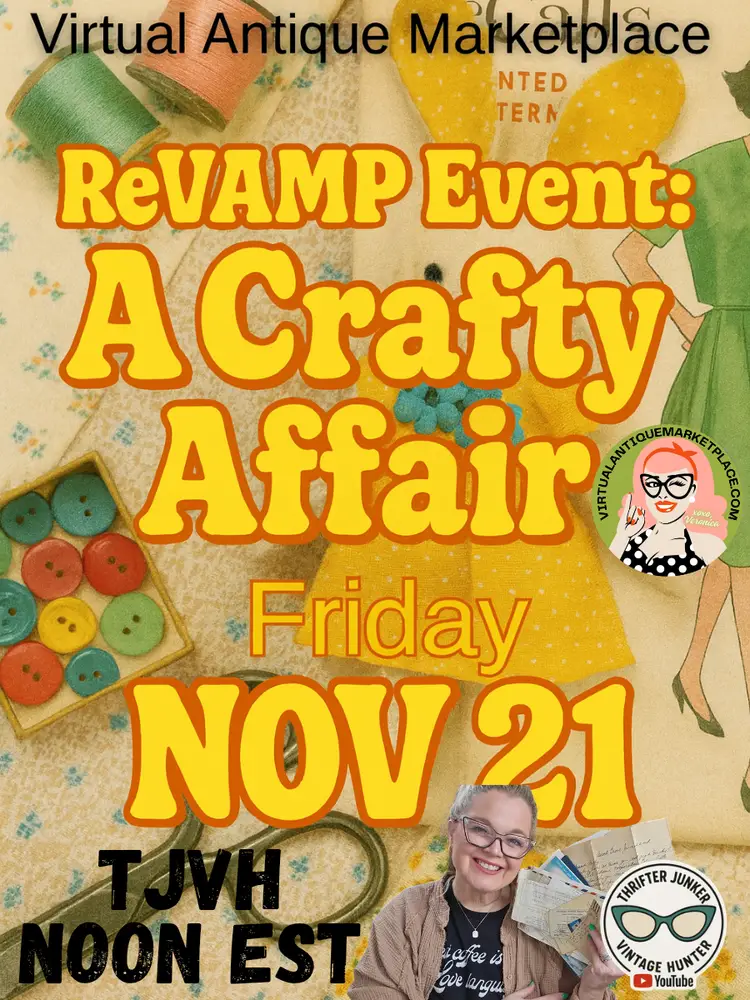 ReVAMP Event: A Crafty Affair with Thrifter Junker Vintage Hunter 