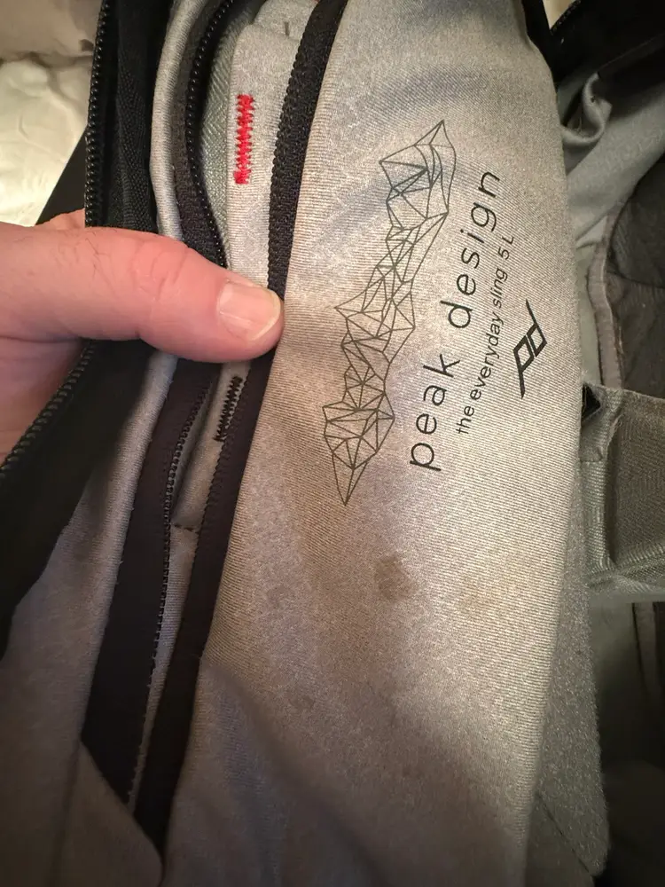 Peak Design 5L Camera Sling V1 - Ash Gray