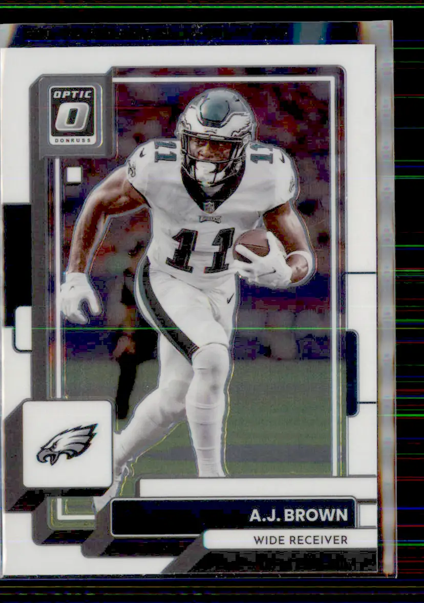 A.J. Brown 2022 Donruss Optic #159 - Philadelphia Eagles - (130-187)