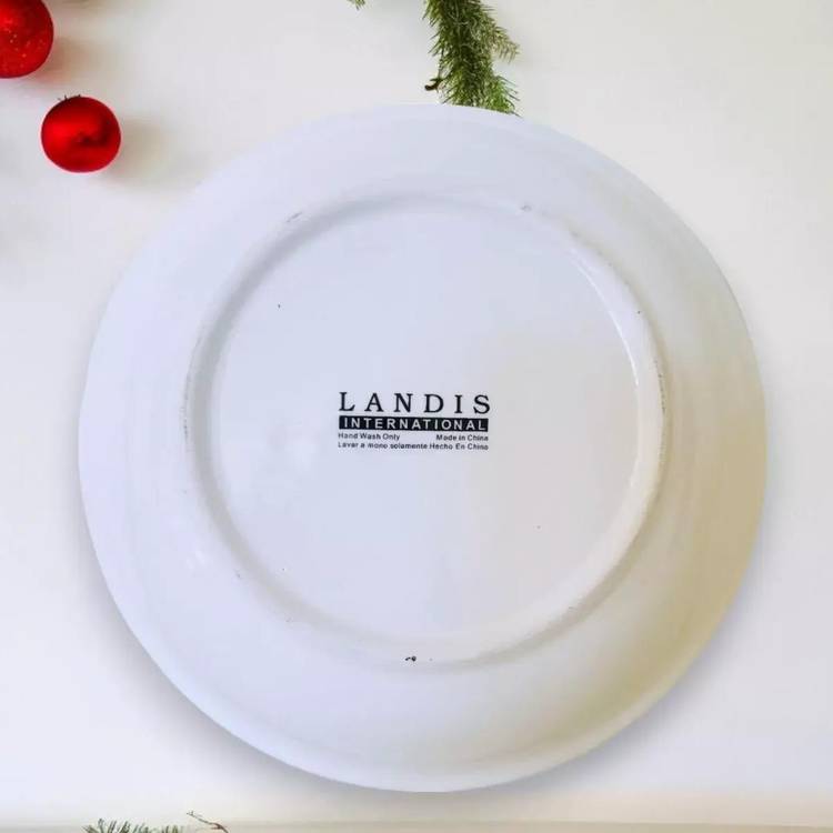 Twinkle Landis International Christmas Holiday Lights Bowl 7.5