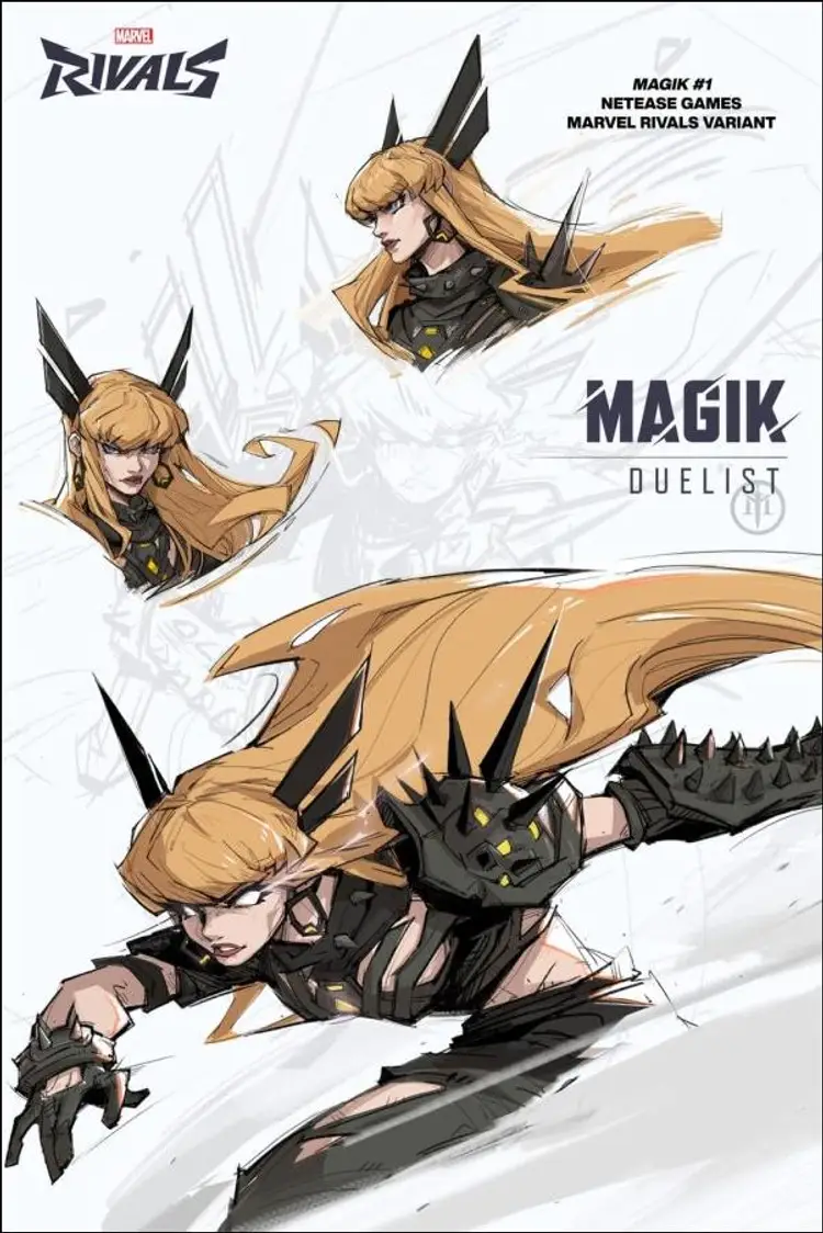 Marvel Comics Magik # 1 2024 NetEase Games Rivals Cover NM Video Game