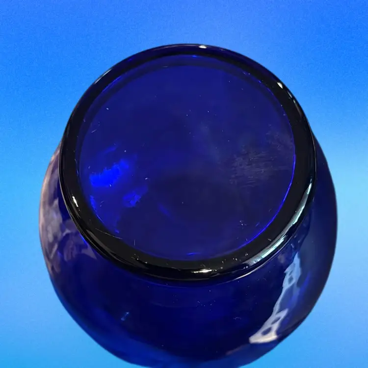 Cobalt Blue Glass Vase