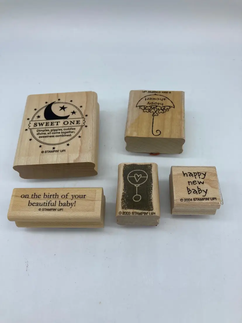 'Stampn' Up!' Baby Rubber Stamps