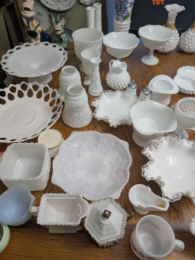 Milk Glass Monday round 2 