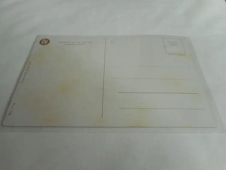 Vintage Postcard Couple 1900s unposted Wanted an Answer