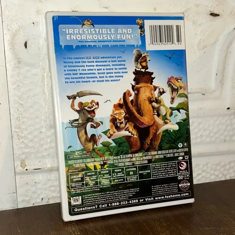 Ice Age dawn of the dinosaurs DVD