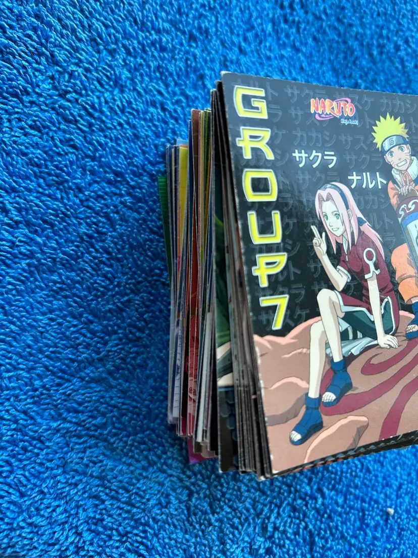 Naruto 2002 'Way Of The Ninja' Panini Collector Cards - 108 Incomplete Set