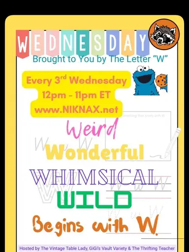 W Is For Wednesday! With Kim!