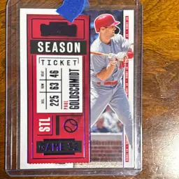 Paul Goldschmidt 2020 Panini Season Ticket
