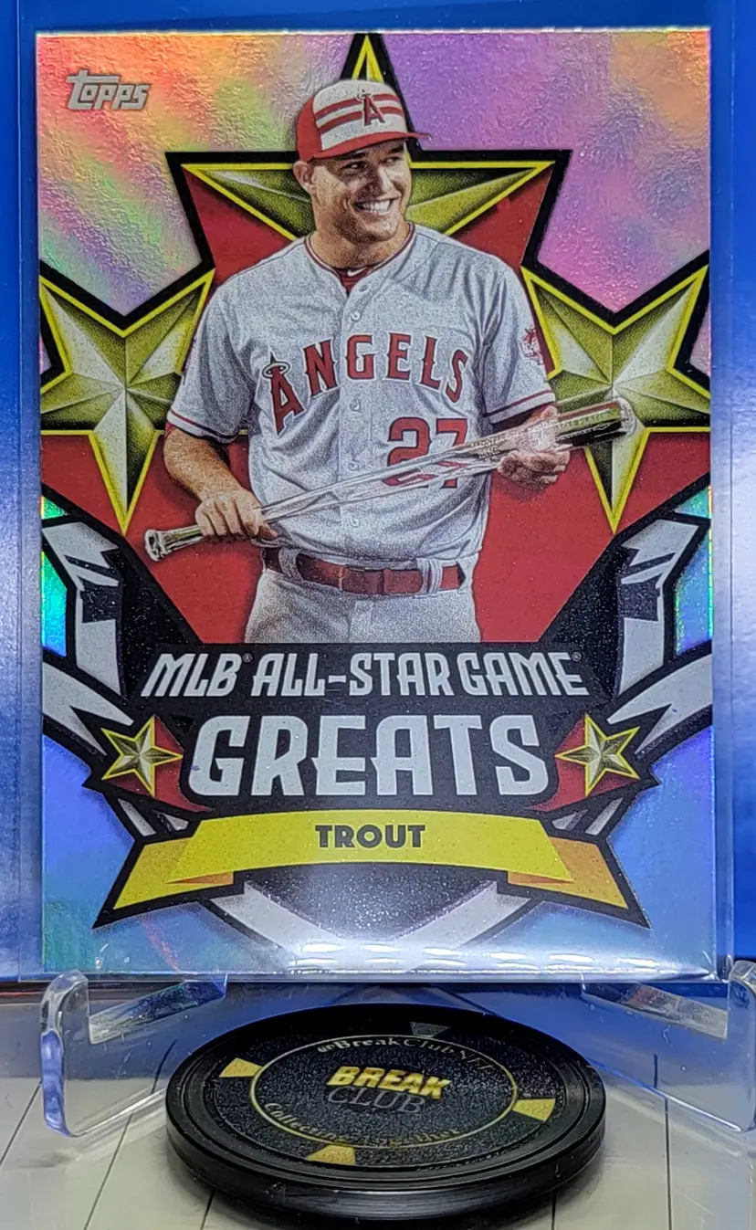Mike Trout 2025 Topps All-Star Game MLB All-Star Game Greats #ASGG-29 Los Angeles Angels