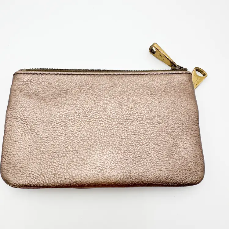 Fossil Bronze Metallic Leather Wallet B25