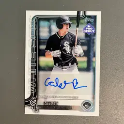 Caleb Bonemer (Chicago White Sox / ACL White Sox) 2025 Topps Pro Debut Auto