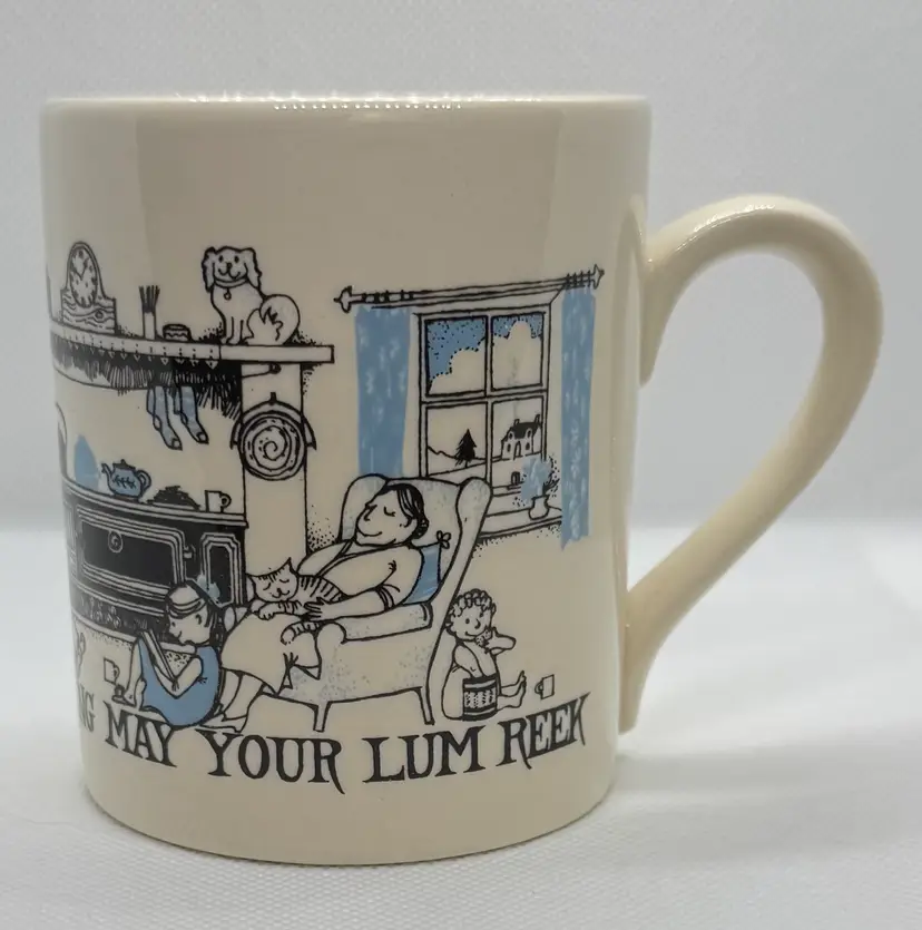 Vintage Scottish Oatcakes Coffee Mug