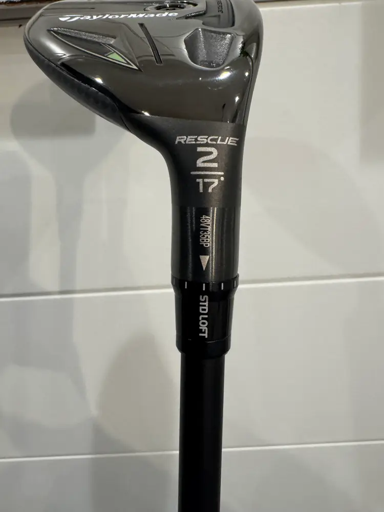 Taylormade Qi35 2 Hybrid Green Ventus HB 7-S shaft RH Upgraded Grip