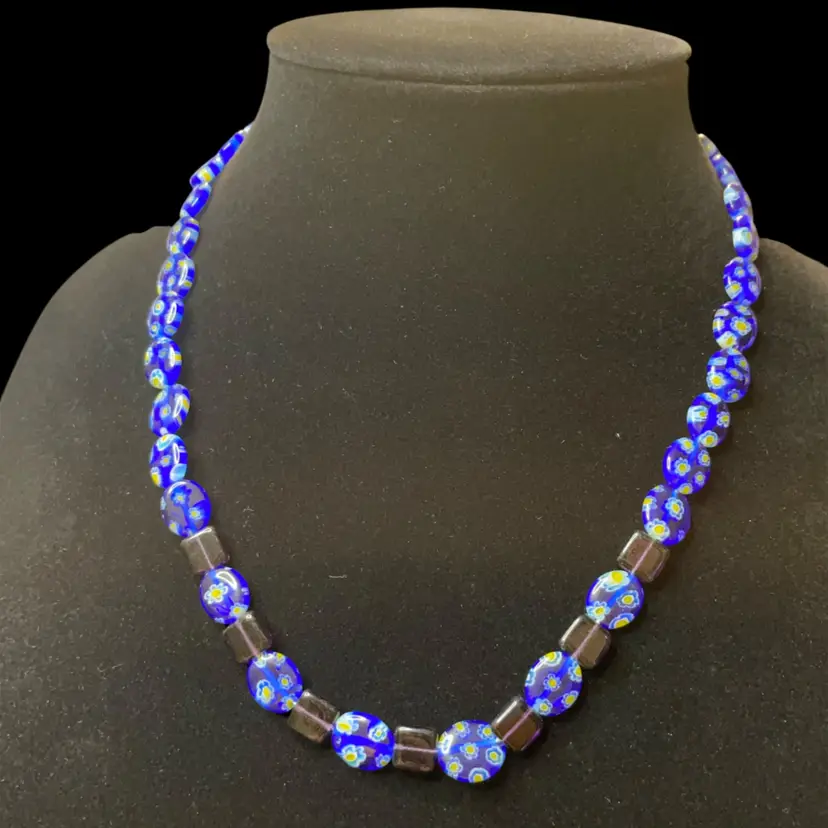 Glass Millefiori 18” Necklace