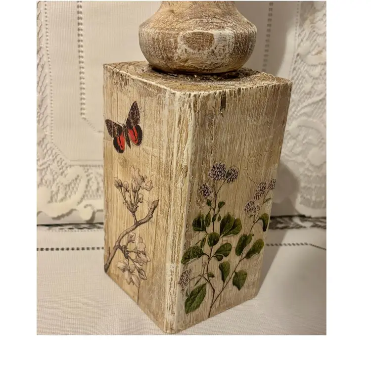 Made By Me Bird On Nest Sitter 16”