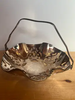 Leonard Silverplate Basket