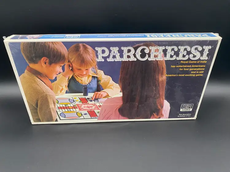 Parcheesi Board Game - Sealed - 1975 S and R Games