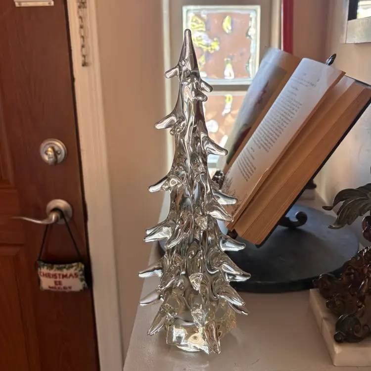 Vintage Blown Glass Christmas Tree
