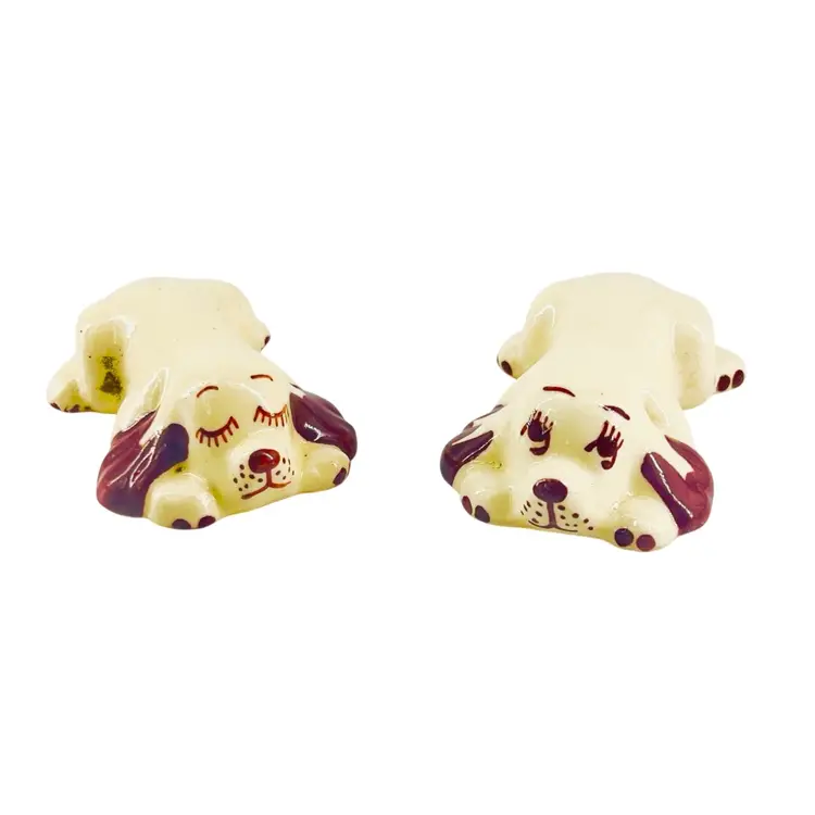 2 Vintage Rio Hondo Bassett
Hound Dog Figurines
California Pottery