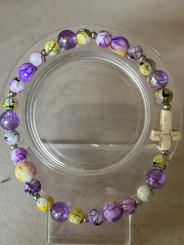 Beautiful Cross Bracelet. Your Choice