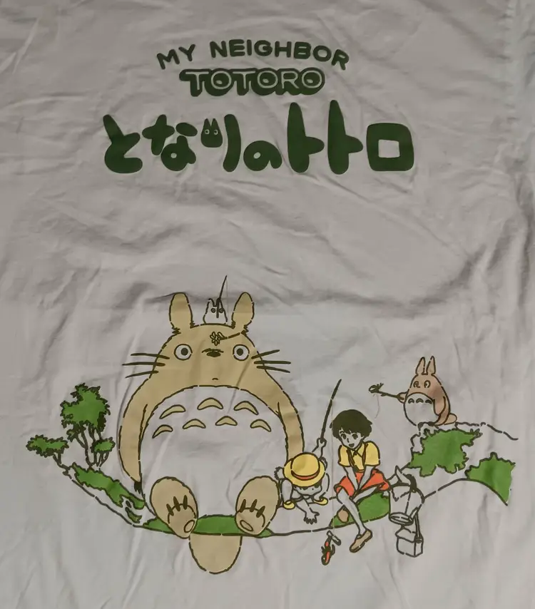 Studio Ghibli My Neighbor Totoro Miyazaki T-Shirt japan anime cartoon