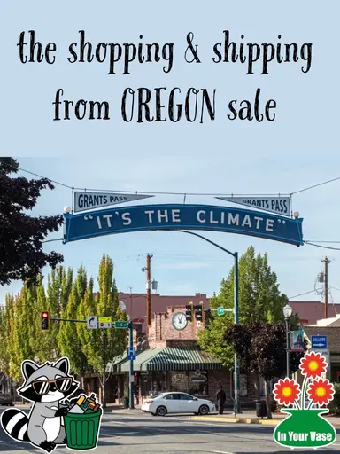 The Shopping & Shipping From Oregon Sale