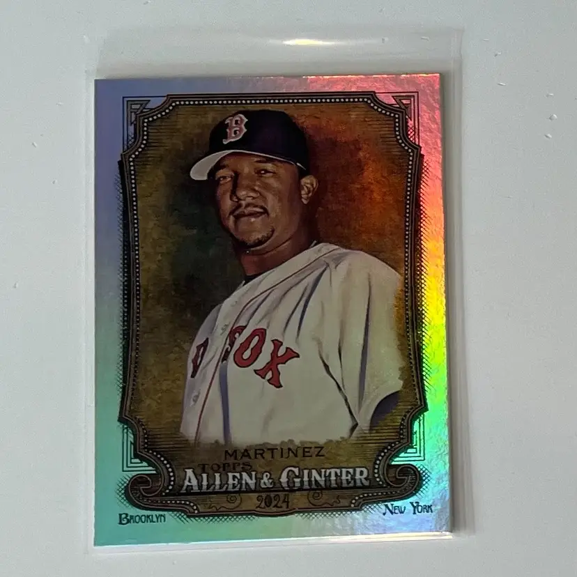 Pedro Martinez Allen & Ginter Hot Box Foil Boston Red Sox