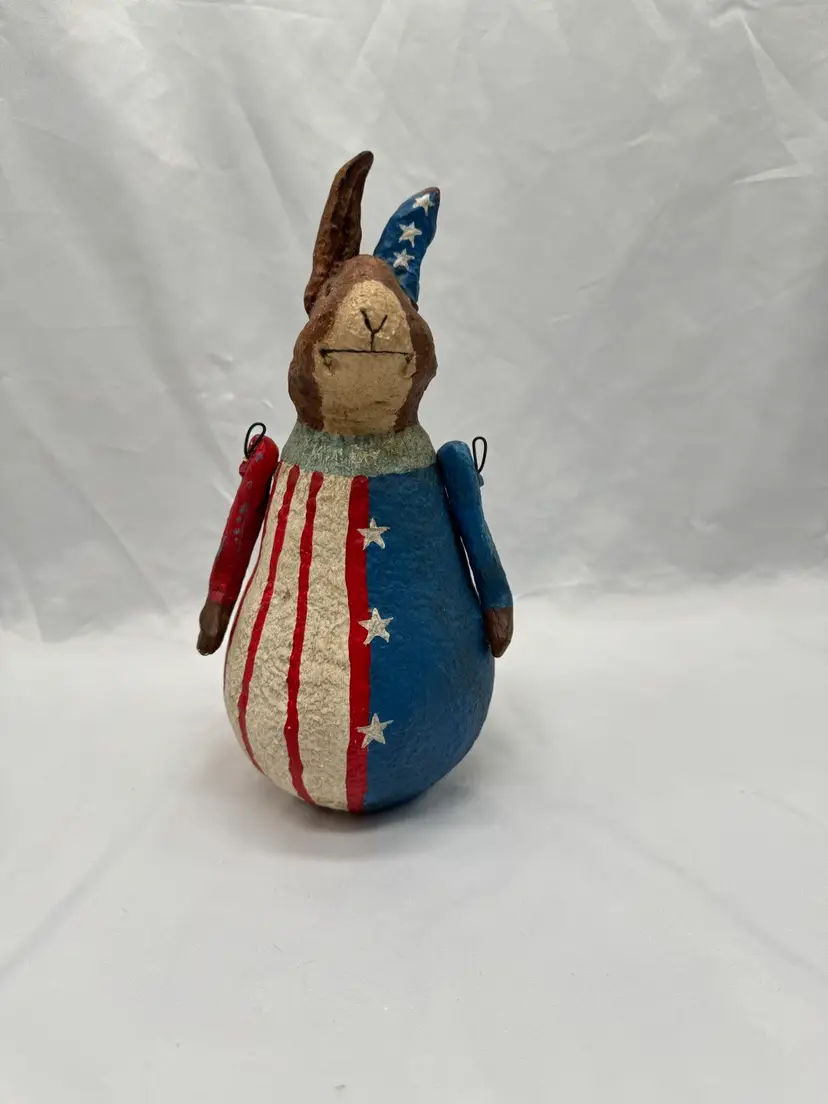 VTG Rare! HTF!  Debbee Theibault Roly Poly Rabbit