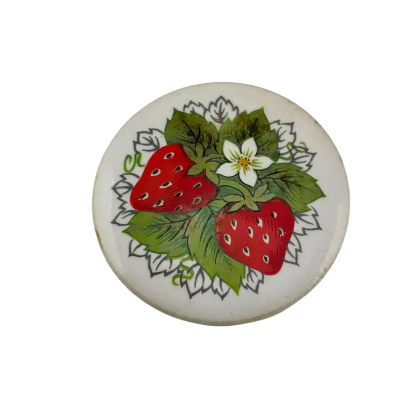 Vintage Strawberry Japan Magnet
