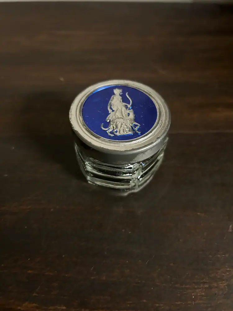 1970’s Vintage Avon Moonwind Cream Perfume Jar