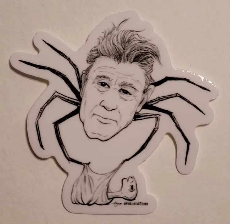 David Lynch The Dream Weaver - Sticker/Magnet