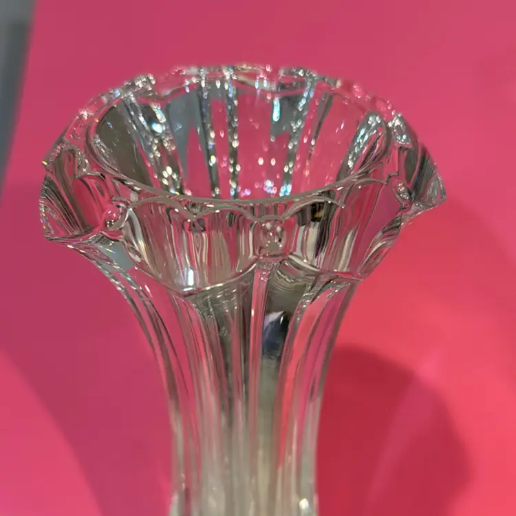 Crystal Heart Bud Vase