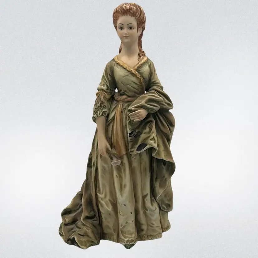 Lefton China “Colonial Woman “ Figurine KW1914